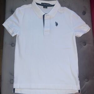 U.S. Polo Assn polo shirt white size M(8) boys